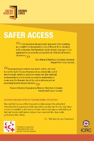 Safer Access Practical Resource Pack: Flyer