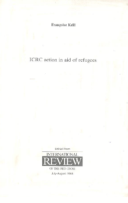 ICRC action in aid of refugees